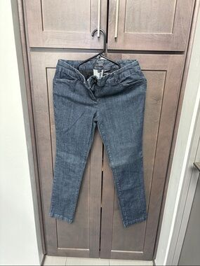 The Limited Dark Blue Straight Leg Jeans